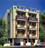 Residential Apartment 'Gopala Kriti' at Swaroop Nagar, Kanpur, U.P.
