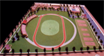 Pavilion & Track of State Level Sports Complex at Gomti Nagar, Lucknow
